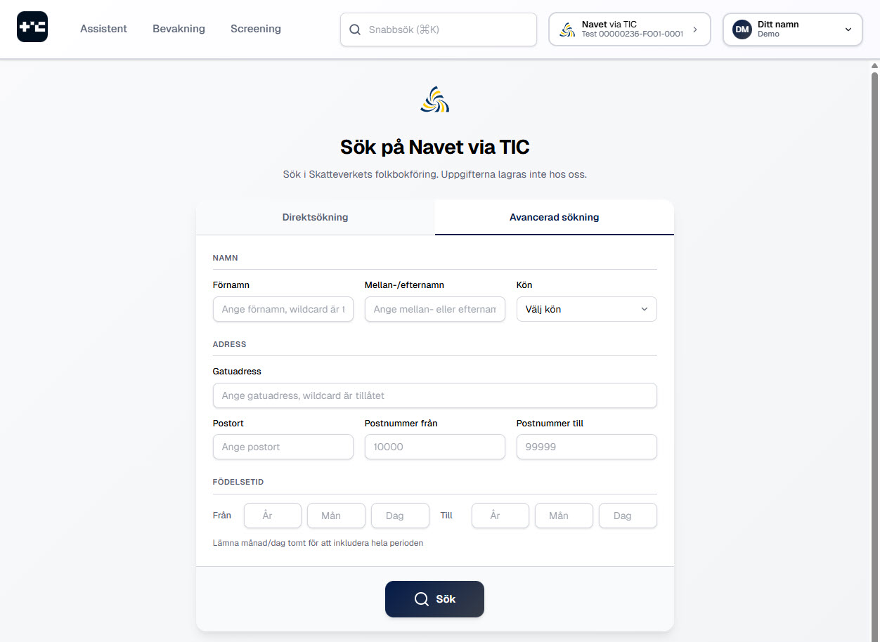 Navet-integration översikt