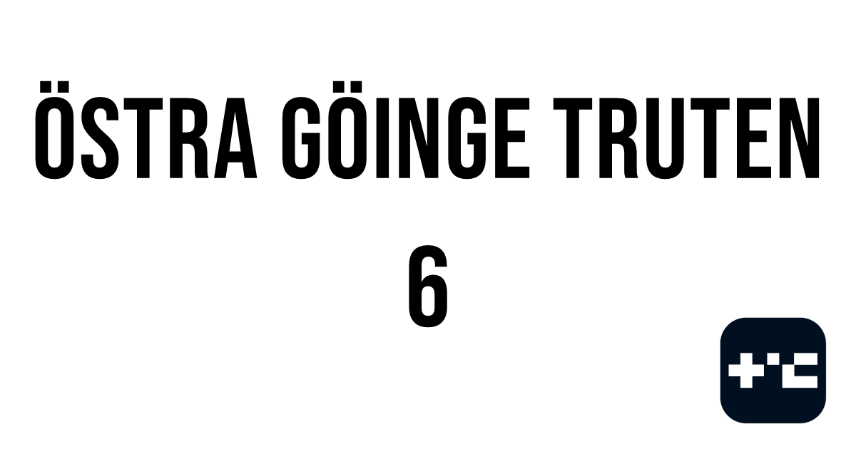ÖSTRA GÖINGE TRUTEN 6 - Eiendomsrapport | TIC