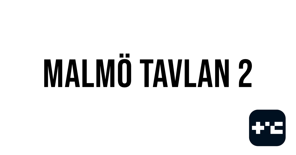 MALMÖ TAVLAN 2 - Fastighetsrapport | TIC - The Intelligence Company